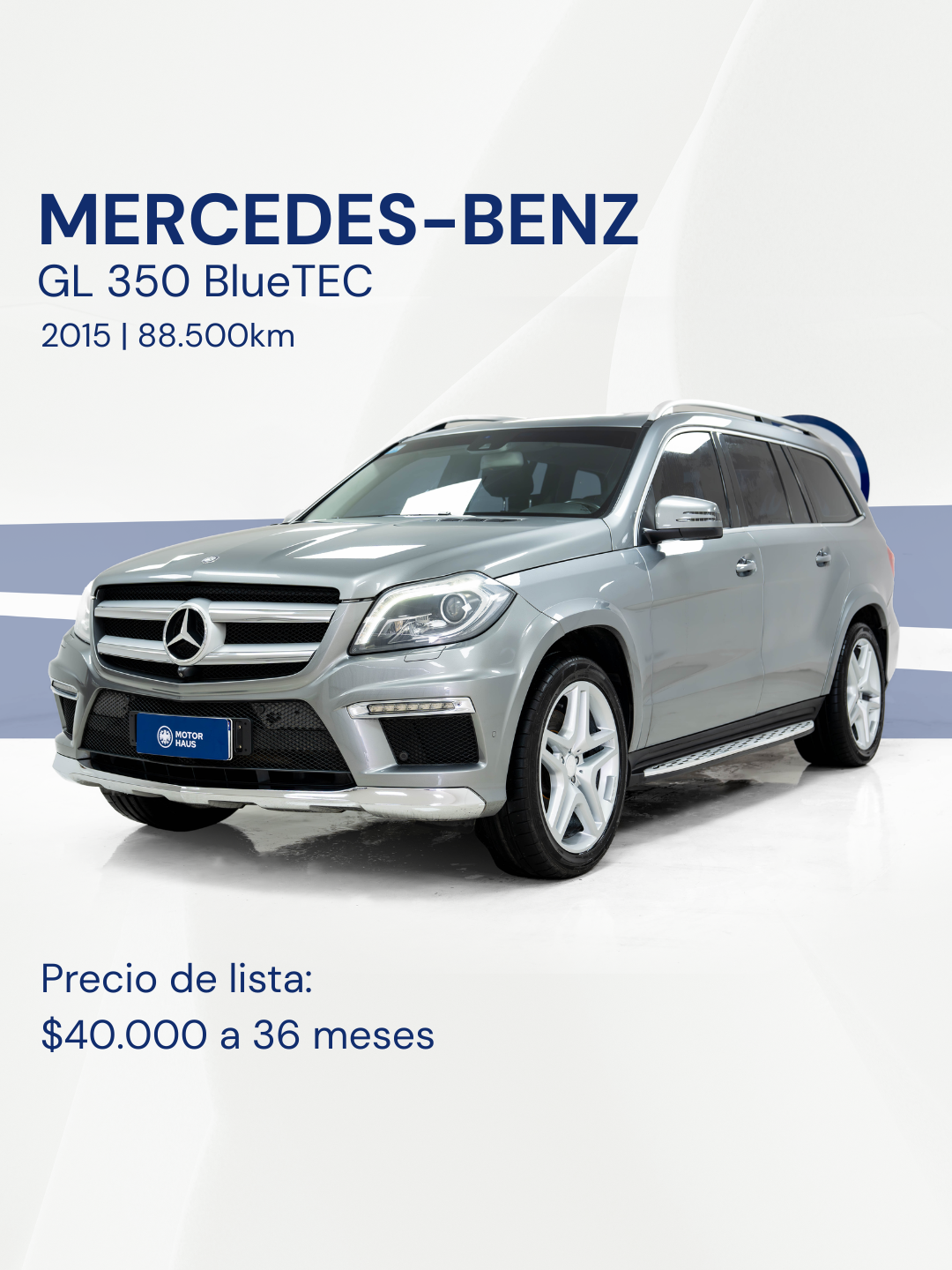 MERCEDES BENZ GL 350 CDI 2015